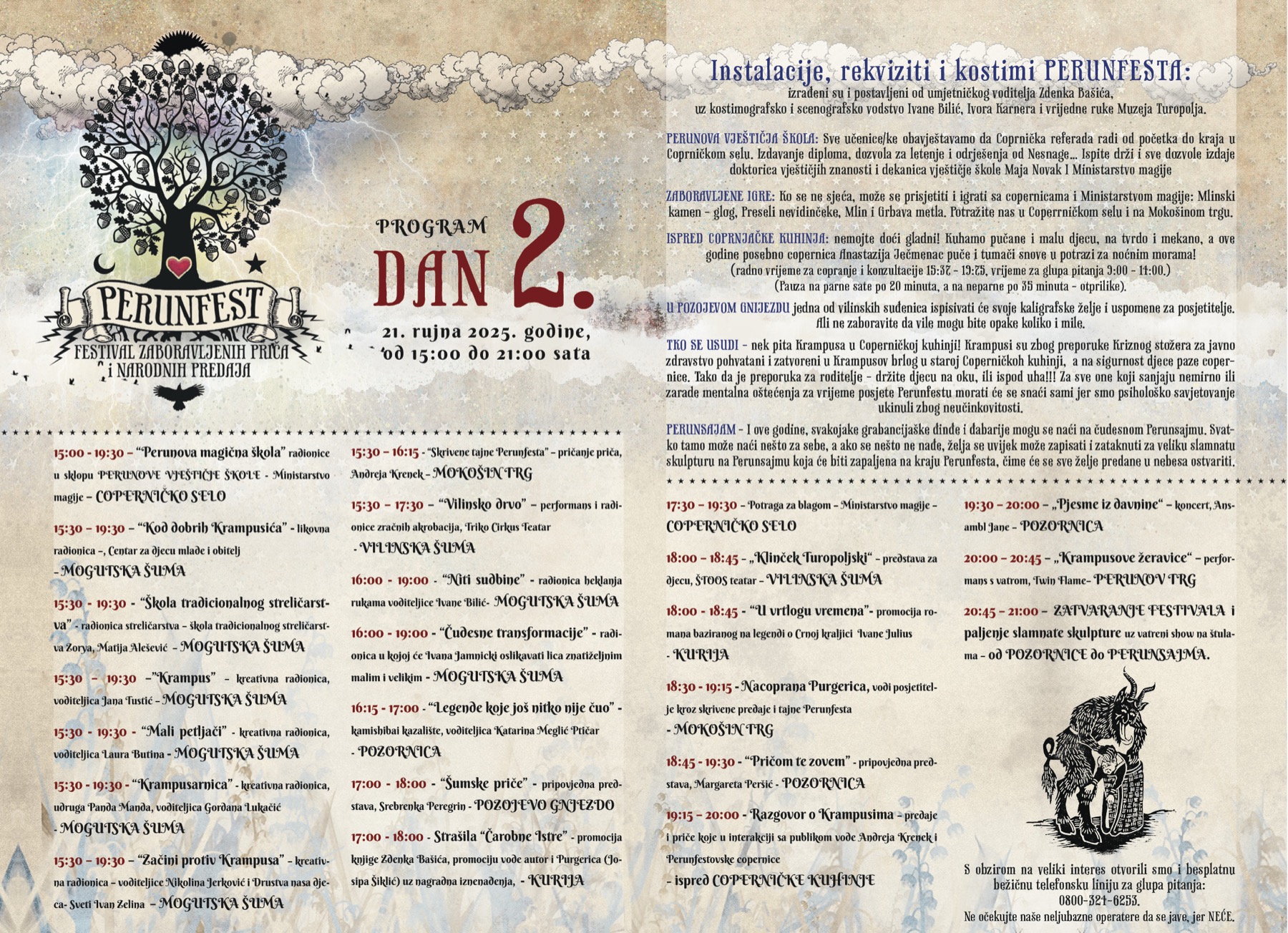 Program Perunfest 2025 — DAN 2